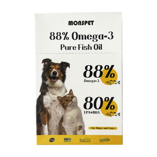 MONSPET 88% Omeaga-3-Fish oil