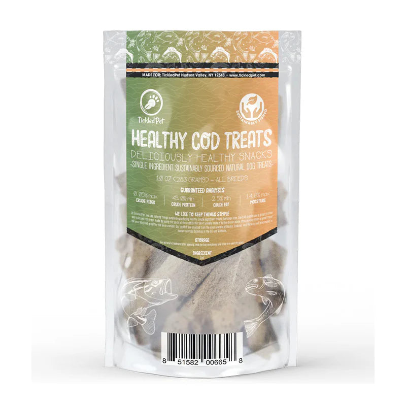 Tickled Pet-Cod Snacks-10oz