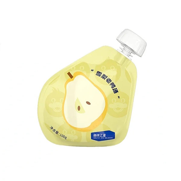 Ocean Star-Pet Broth-Duck&Pear 100g