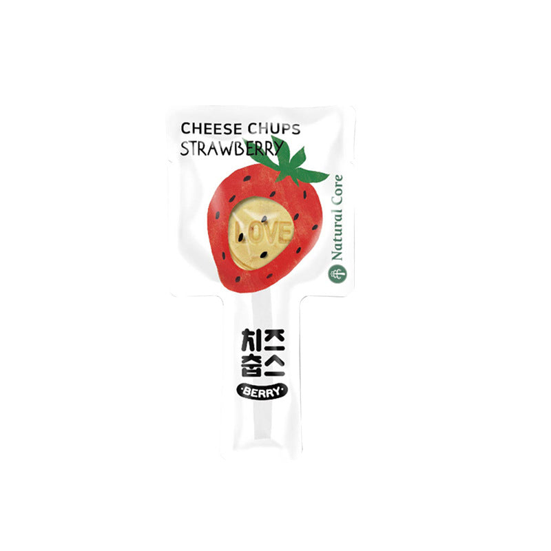 Natural Core-Cheese Chups-Strawberry