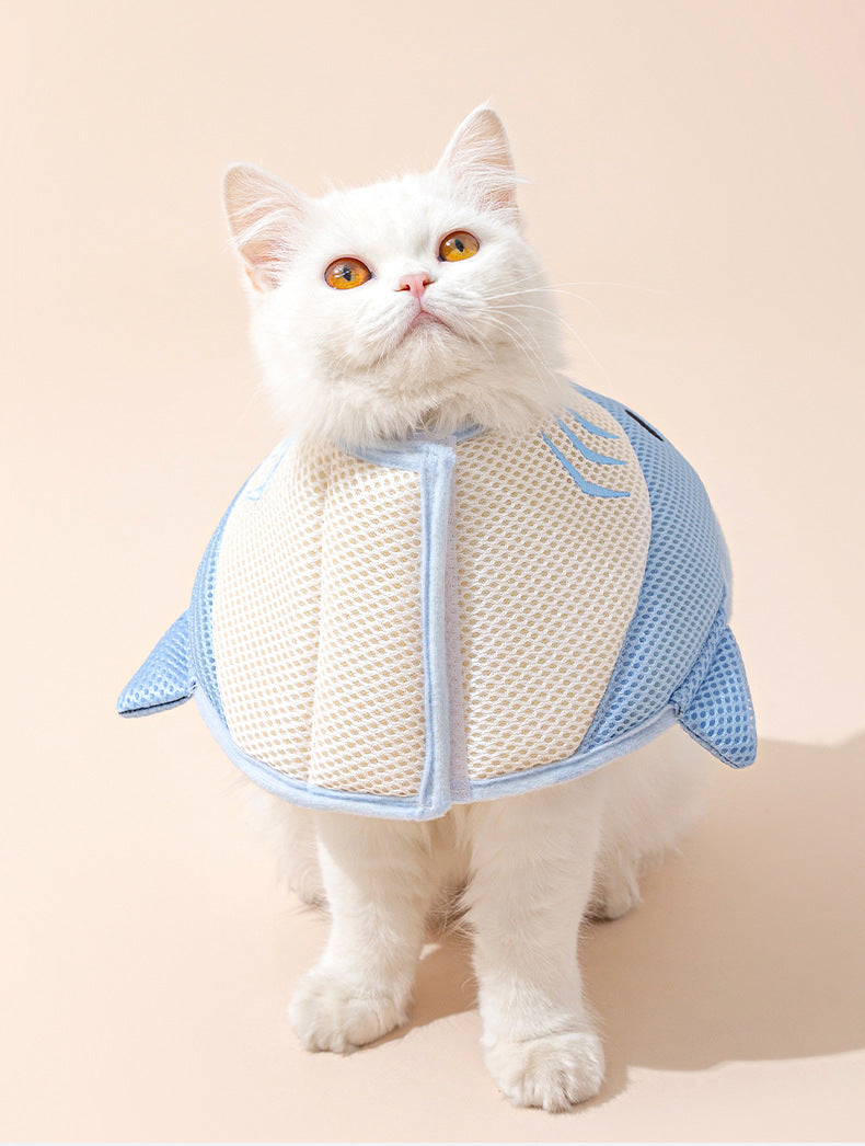 Comfy Cone Pet E-Collar-Shark