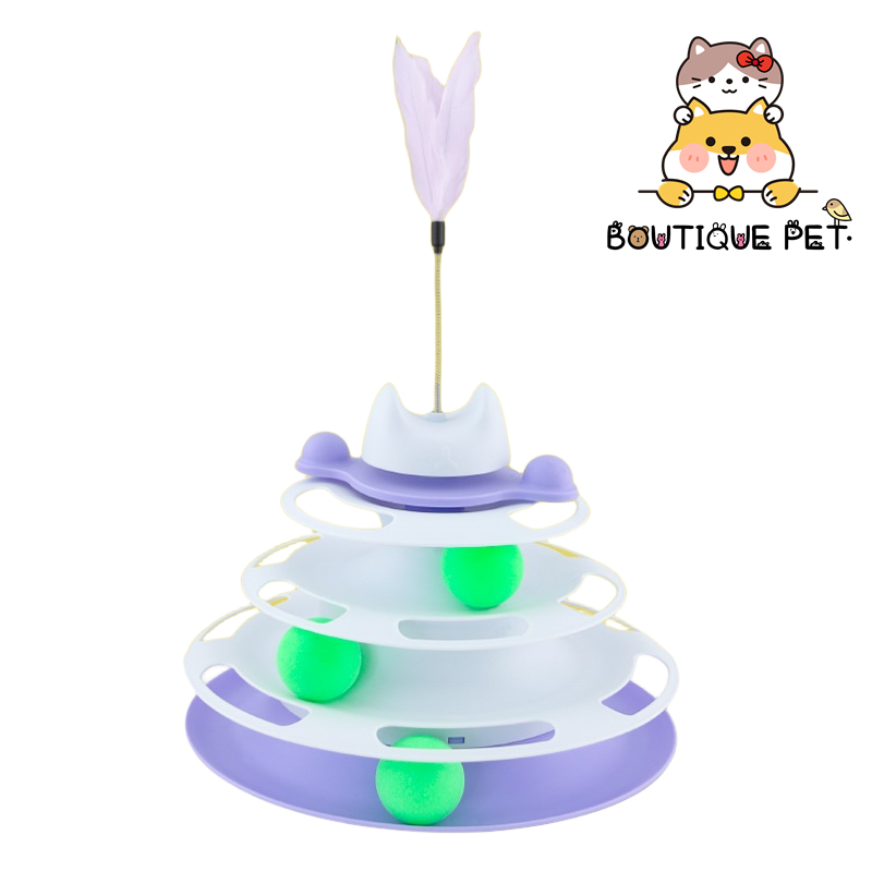 Cat Track Toy-Blue