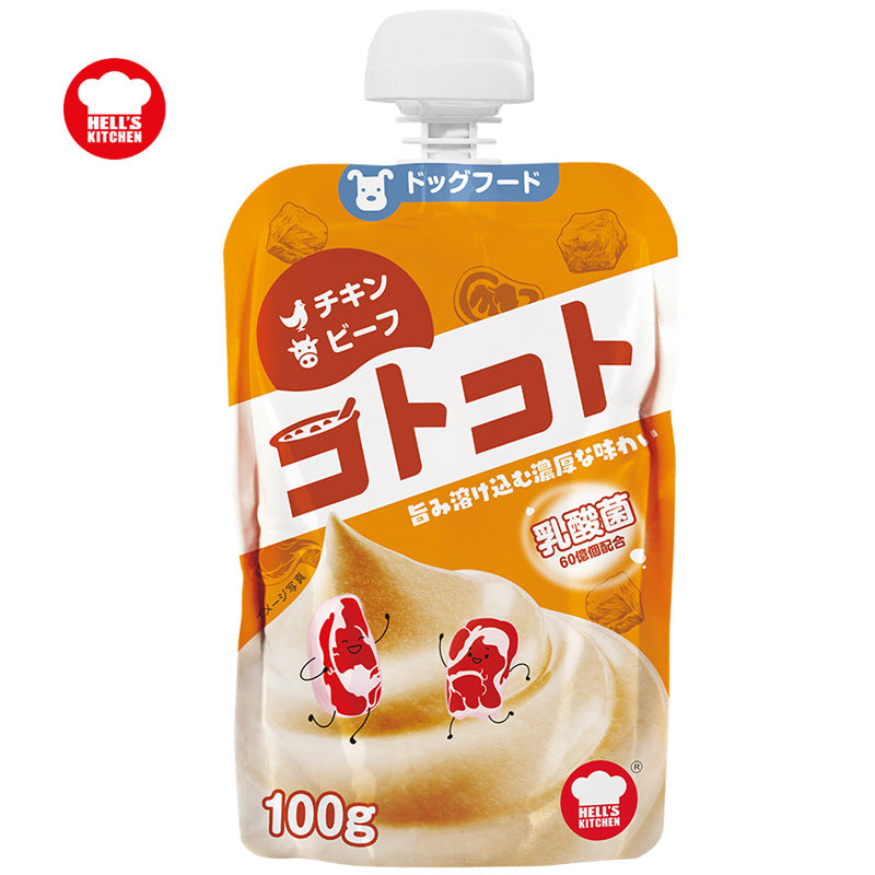 Hell's Kitchen-Dog Tasty Paste-Chicken&Beef 100g