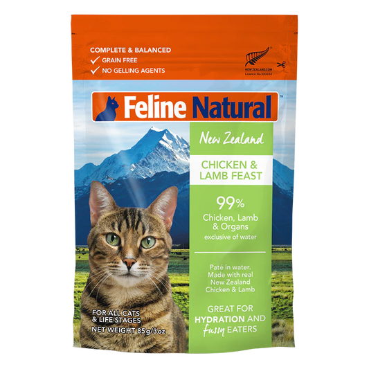 K9 Natural - Feline - Chicken & Lamb Feast Pouch 85g