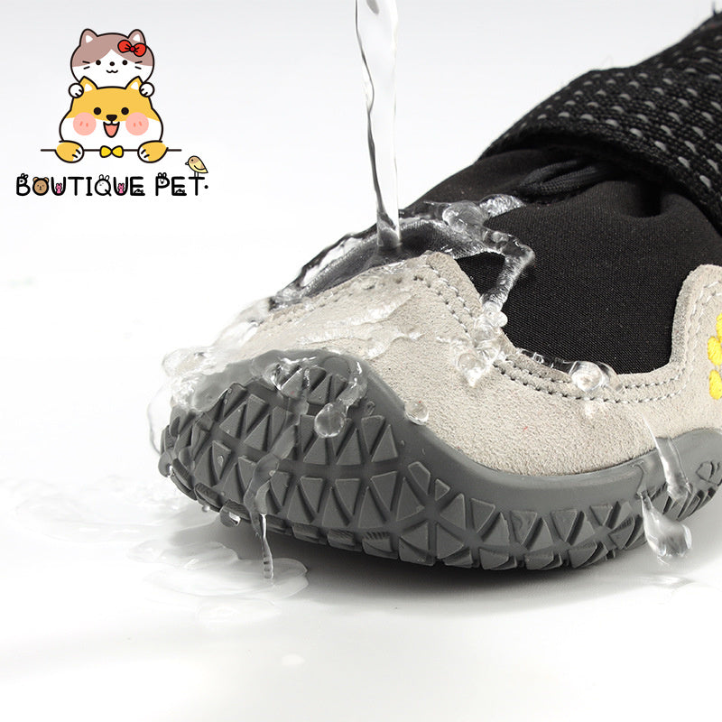Non-Slip Winter Dog Boots-High Top