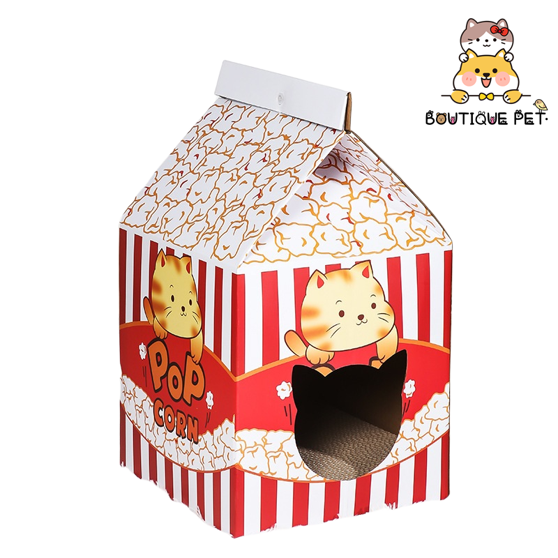 Cat Milk Scratchboard Box