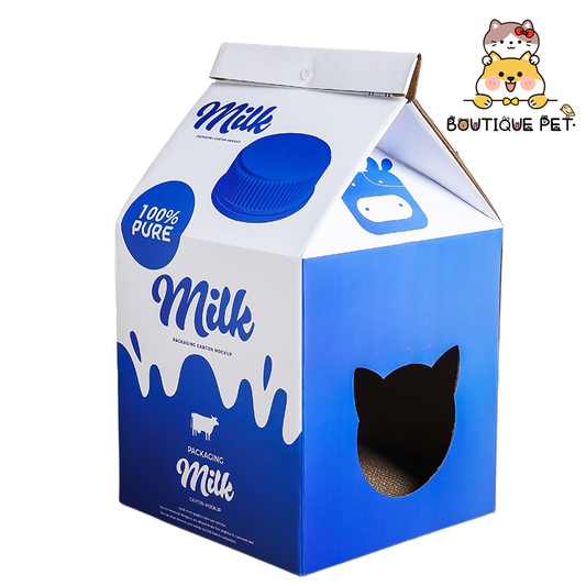 Cat Milk Scratchboard Box