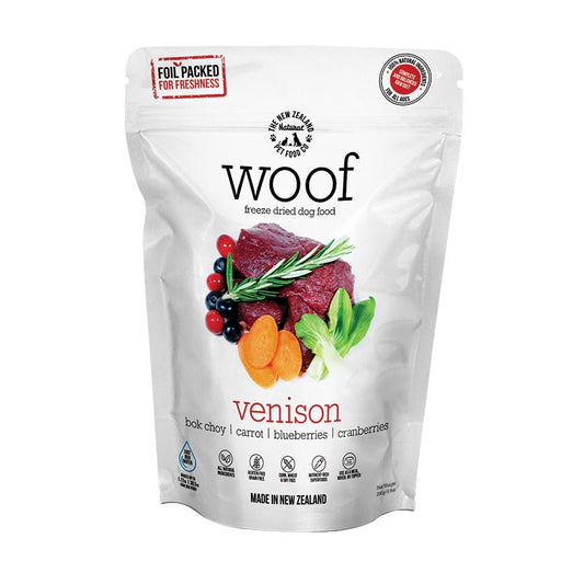 NZ Natural Pet Food Co - Freeze Dried - Food - Woof - Wild Venison-280g