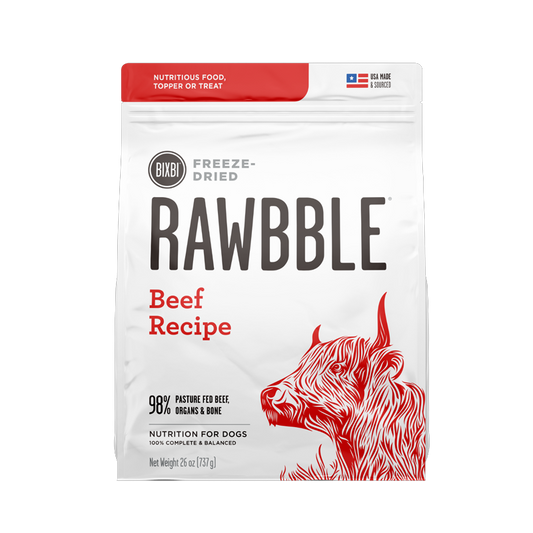 BIXBI - Freeze Dried - Rawbble - Beef-12oz