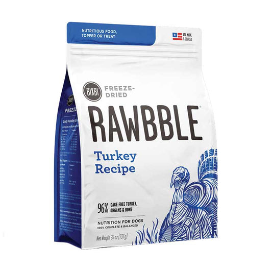 BIXBI - Freeze Dried Rawbble - Freeze Dried Turkey-12oz