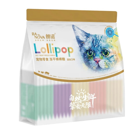 Ranova-Freeze-Dried Cat Lollipops(Mixed 25*PCS)