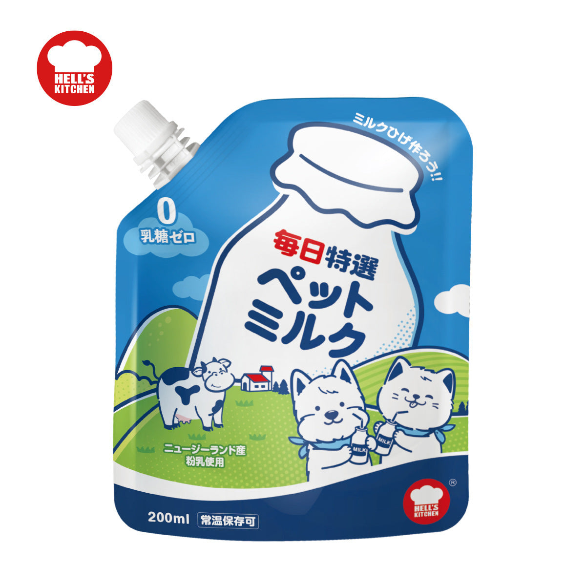 Hell's Kitchen-Pet Milk 200ml