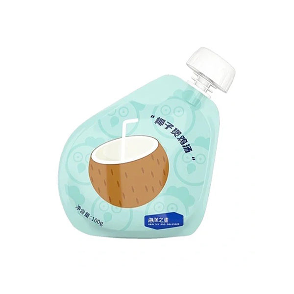 Ocean Star-Pet Broth-Coconut Chicken 100g