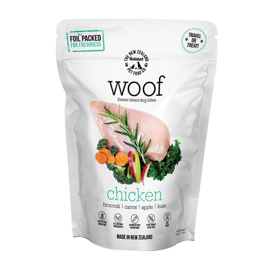 NZ Natural Pet Food Co - Lyophilisé - Friandises - Woof - Poulet