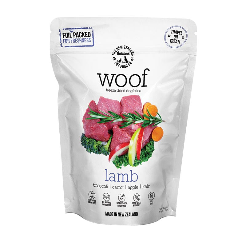 NZ Natural Pet Food Co - Lyophilisé - Friandises - Woof - Agneau