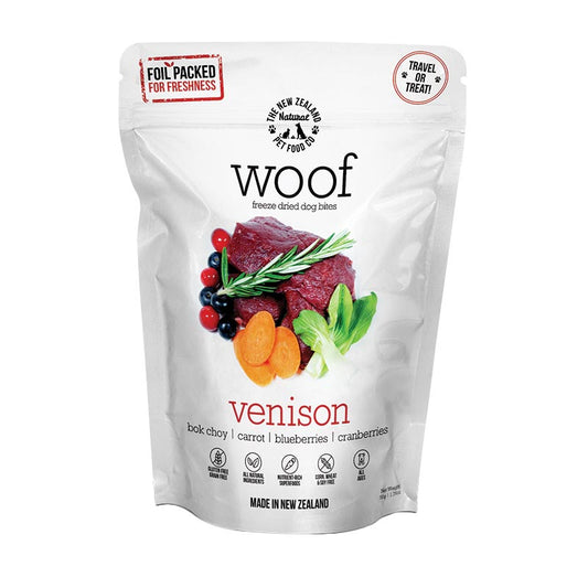 NZ Natural Pet Food Co - Lyophilisé - Friandises - Woof - Wild Venison