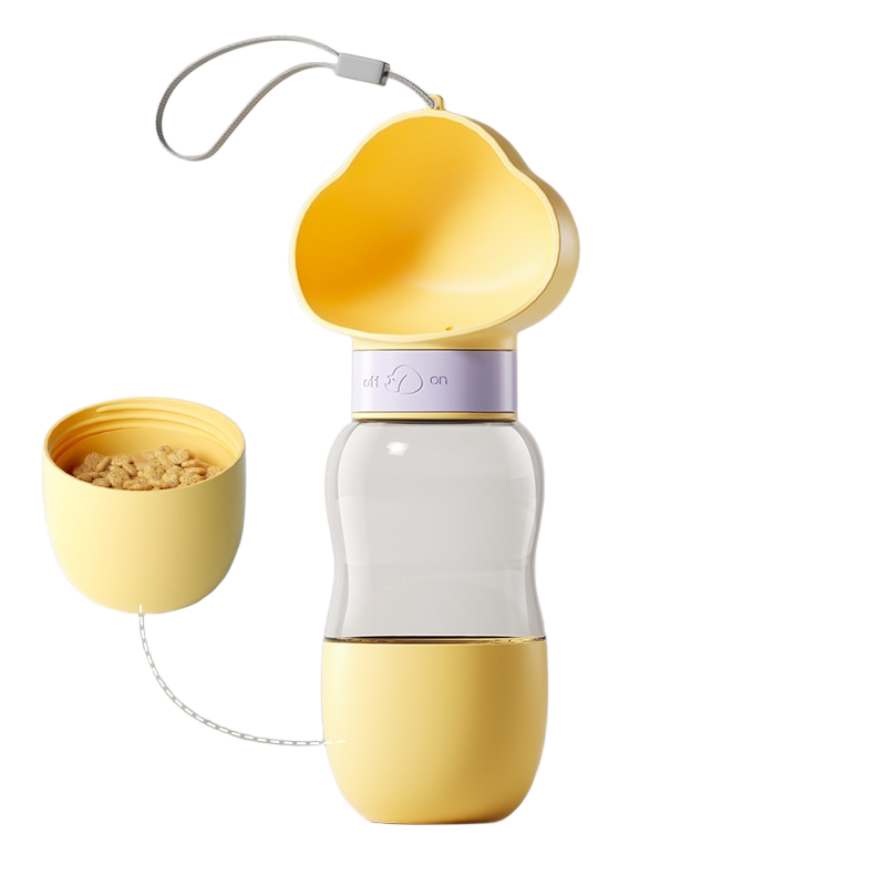 Pet Travel Portable Water&Food Bottle-Cloud