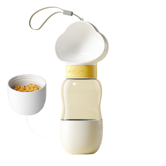 Pet Travel Portable Water&Food Bottle-Cloud