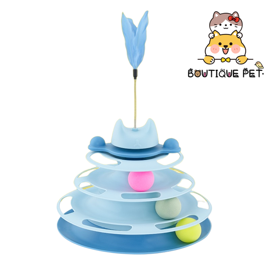 Cat Track Toy-Blue
