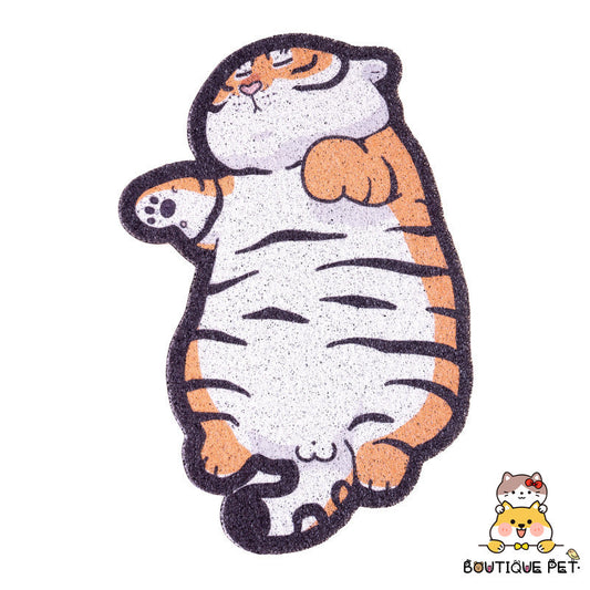 PurLab-Litter Mat-Sleepy Tiger